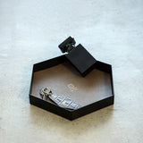 トレー トレイ(アイアン×レザー/六角形)