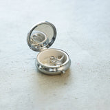 ピルケース ジュエリーケース パーソナル 名入れ刻印(ラウンド/クロコ)