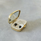 ピルケース ジュエリーケース パーソナル 名入れ刻印(スクエア/クロコ)