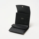 三つ折りコンパクトウォレット(ブラック)