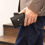 【NEW】薄型ウォレット(ライトネイビー×ブラック)