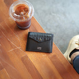 【NEW】薄型ウォレット(ライトネイビー×ブラック)