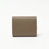 三つ折りコンパクトウォレット(エトープ×グレージュ)