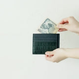 【在庫限り/販売終了予定】薄型ウォレット(ネイビー)