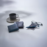 【予約商品】L字型ファスナーミニウォレット(グレークロコ)