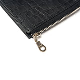 マイクロウォレットL字ファスナー型(ブラック)
