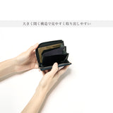 マイクロウォレットL字ファスナー型(ネイビー)