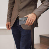 【在庫限り/販売終了予定】薄型ウォレット(ネイビー)