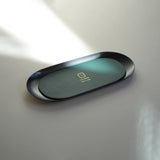 トレー トレイ(アイアン×レザー/楕円型)