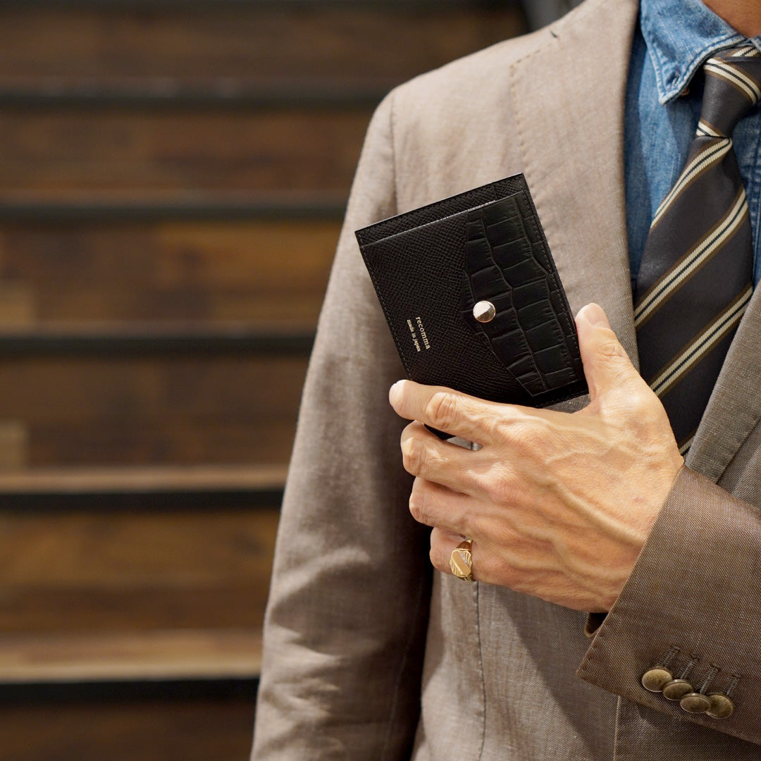 薄型ウォレット(ブラック)