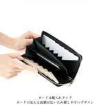 【Special Price/数量限定】L字型ファスナーロングウォレット(ブラッククロコ×ブラックスムース)