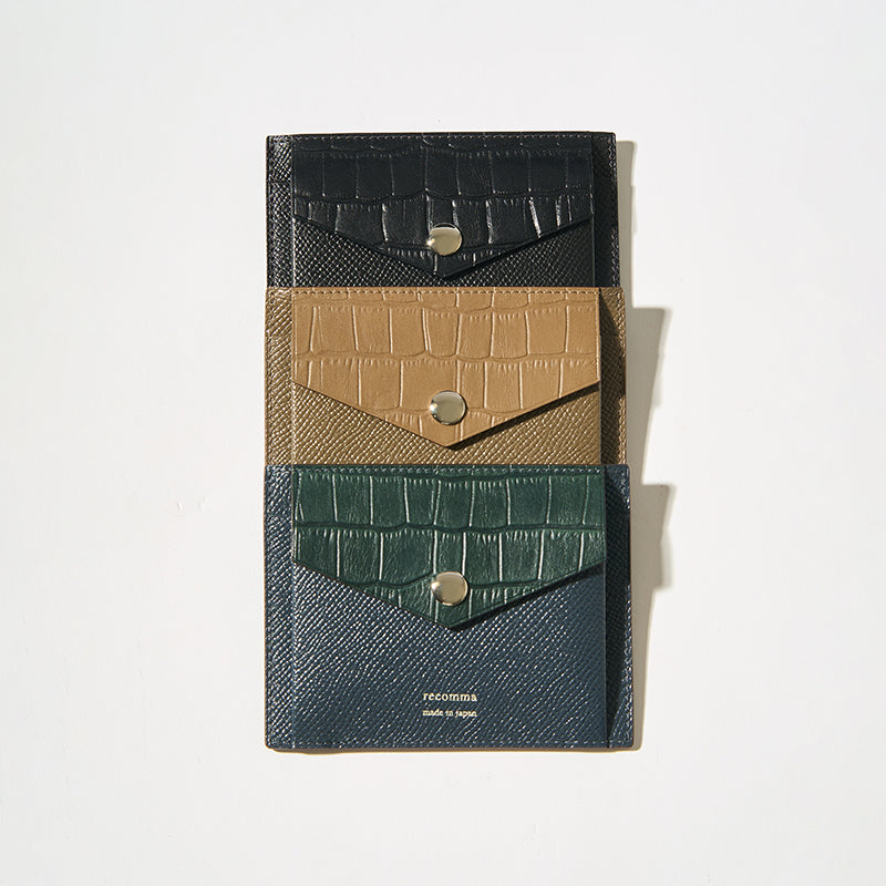 【在庫限り/販売終了予定】薄型ウォレット(ネイビー)