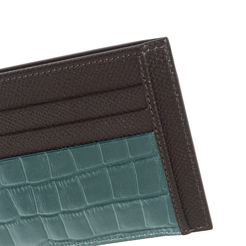 【NEW】薄型ウォレット(ライトネイビー×ブラック)