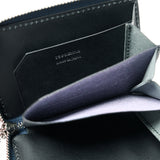 マイクロウォレットL字ファスナー型(ネイビー)